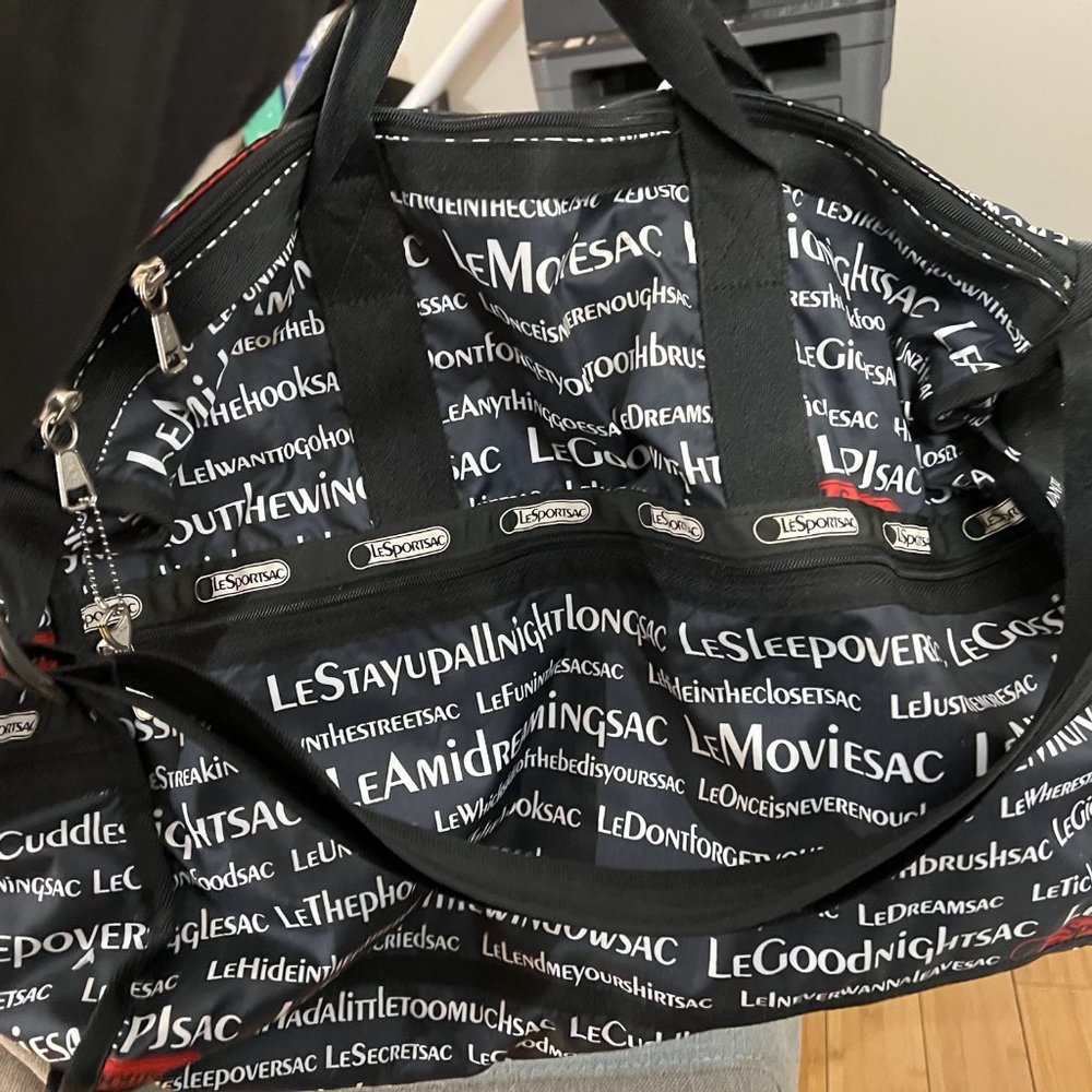 LeSportsac large Travel Weekender Bag